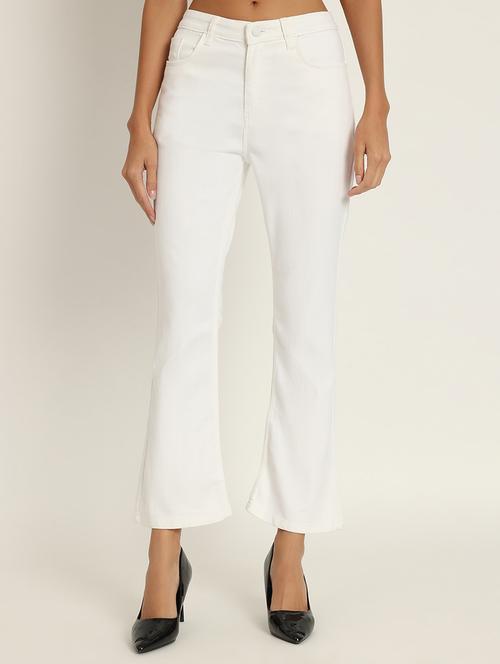 women's plain bootcut jeans - 20386545 -  Standard Image - 0
