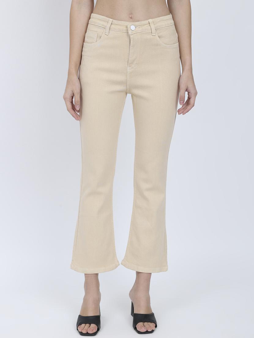 women's plain bootcut jeans - 20386549 - Zoom Image - 0