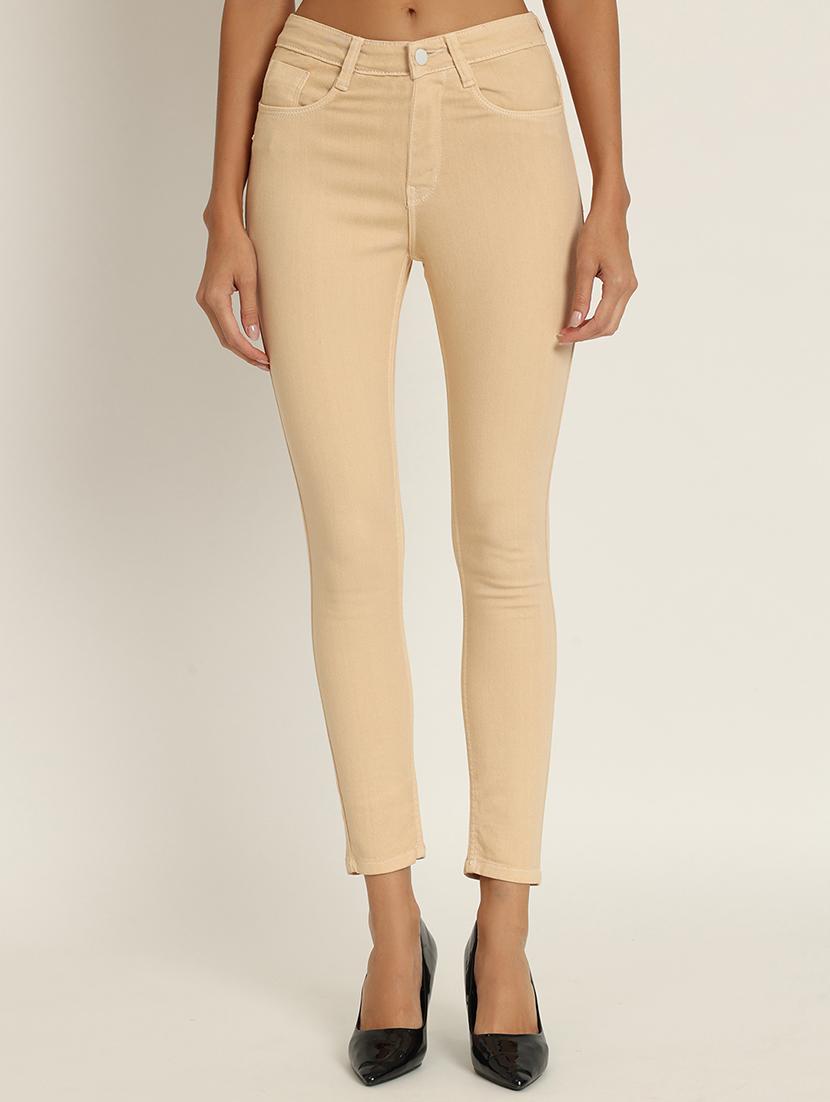 women's plain slim fit jeans - 20386554 - Zoom Image - 0