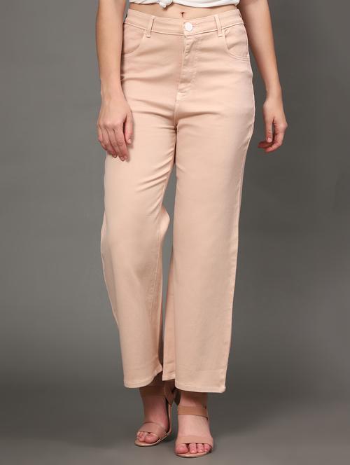 women's plain straight fit jeans - 20386572 -  Standard Image - 0