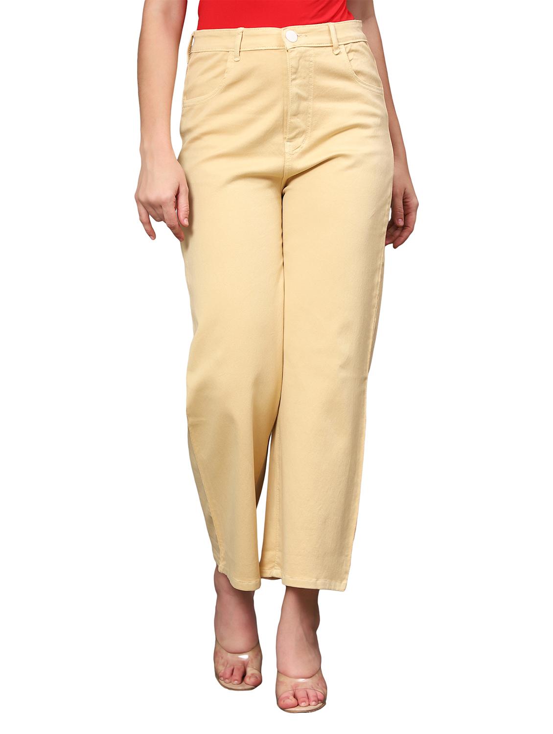 women's plain straight fit jeans - 20386658 -  Zoom Image - 0