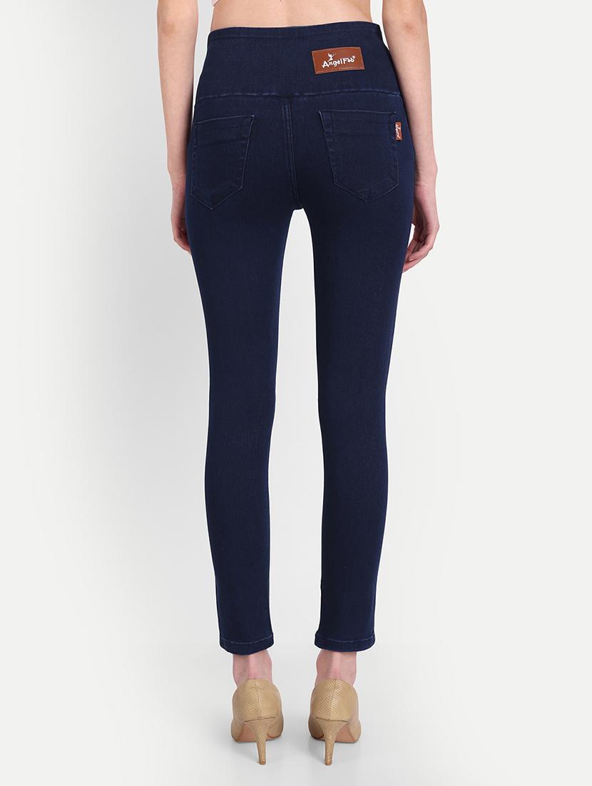 women blue denim jegging - 20386742 - Standard Image - 2