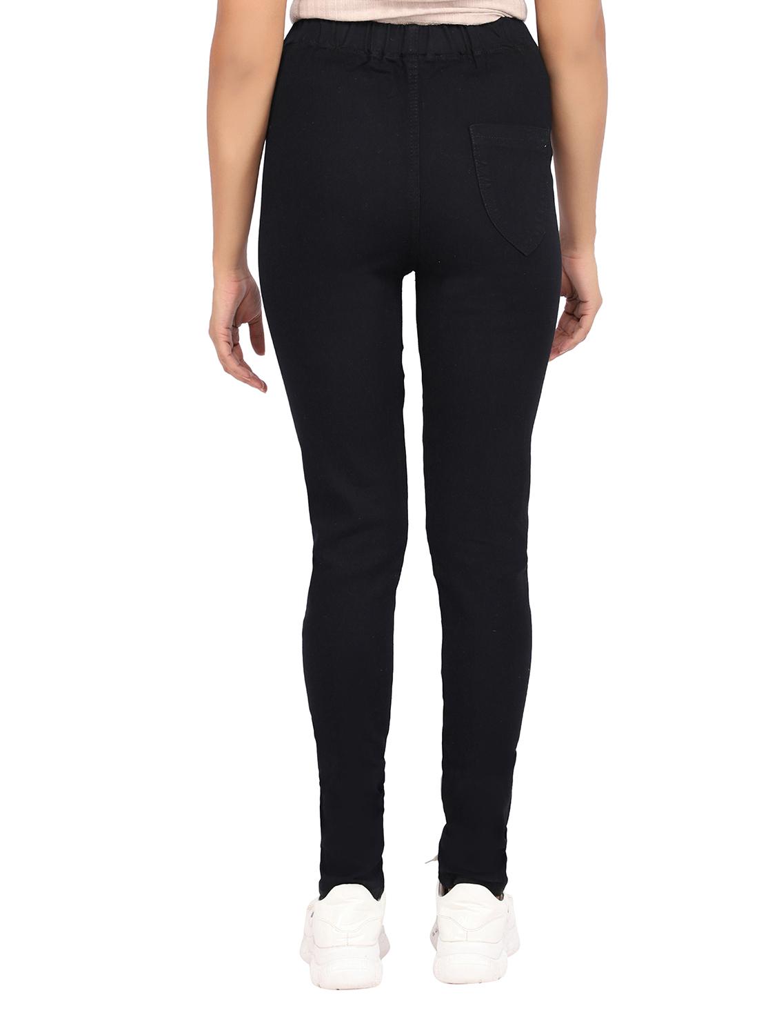 women black denim jegging - 20386793 - Standard Image - 2