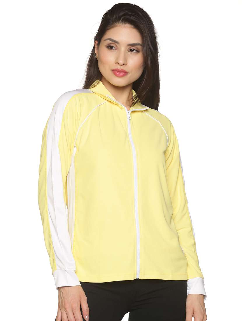 women yellow regular jacket - 20388180 - Zoom Image - 0