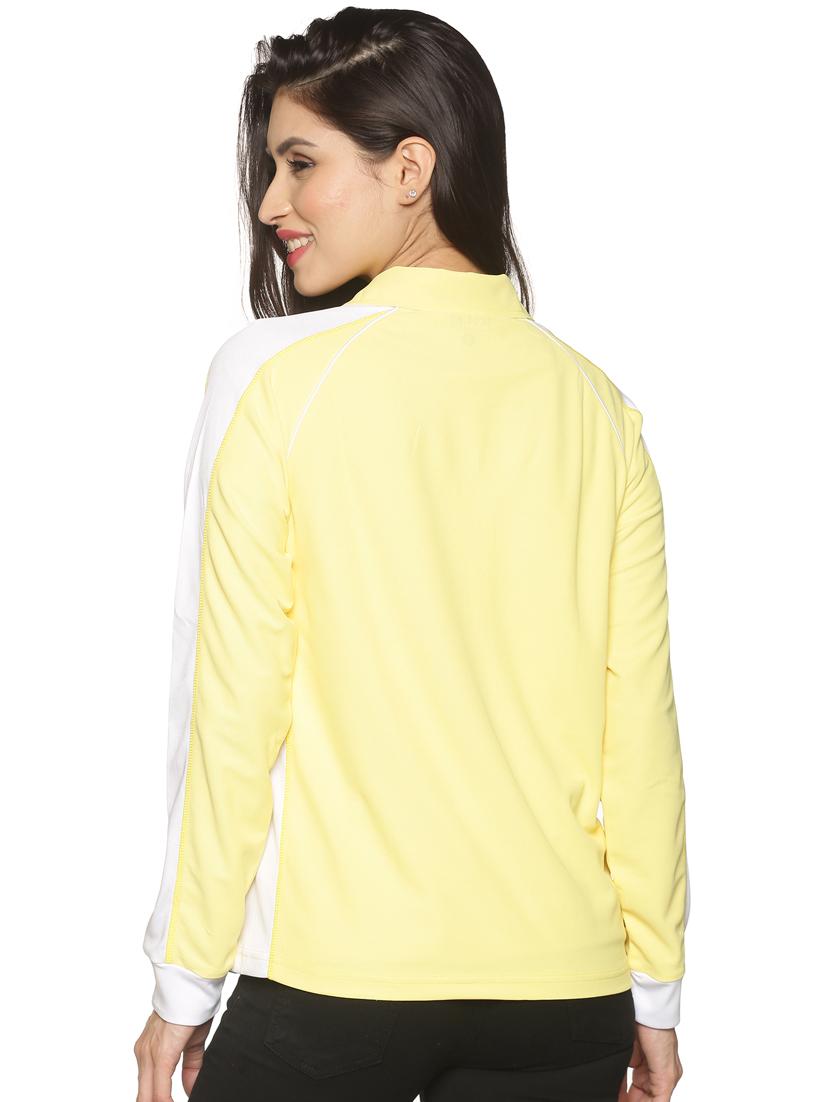 women yellow regular jacket - 20388180 - Standard Image - 2