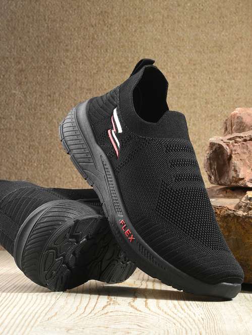 men black slip on sport shoe - 20393340 -  Standard Image - 0