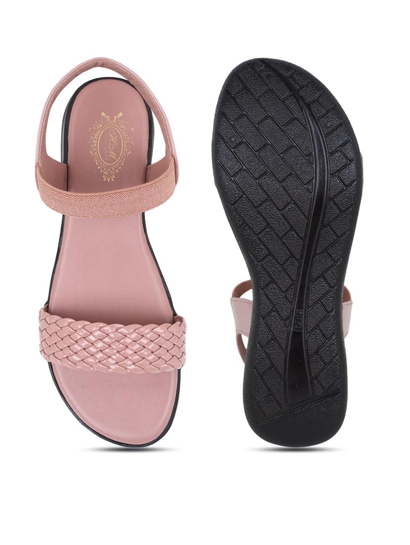 pink ankle strap sandal - 20393385 - Standard Image - 2