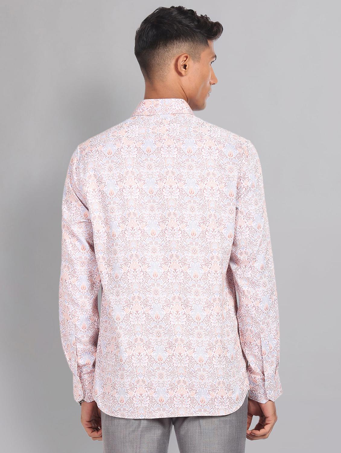 men's slim fit formal shirt - 20396456 - Standard Image - 2