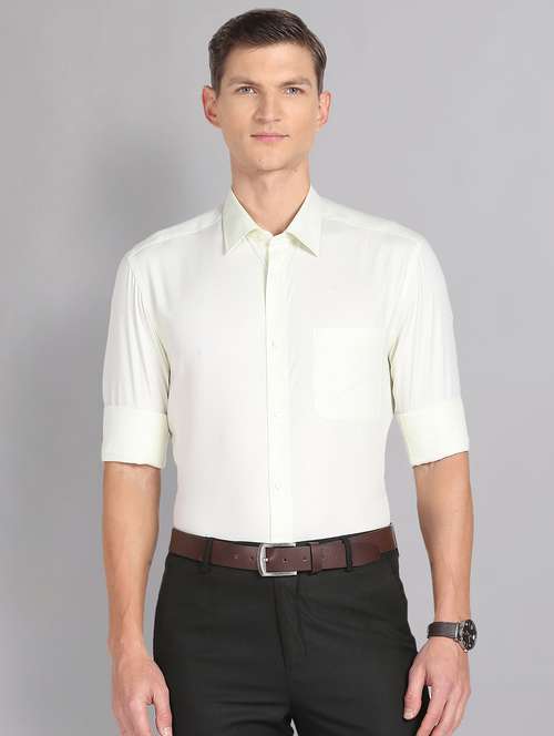 men's long sleeves formal shirt - 20396460 - Standard Image - 0