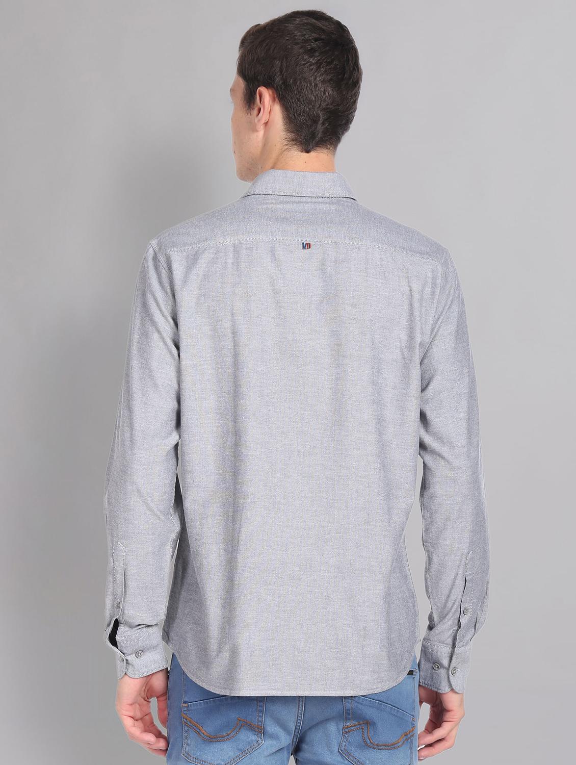 men's long sleeves casual shirt - 20396474 - Standard Image - 2