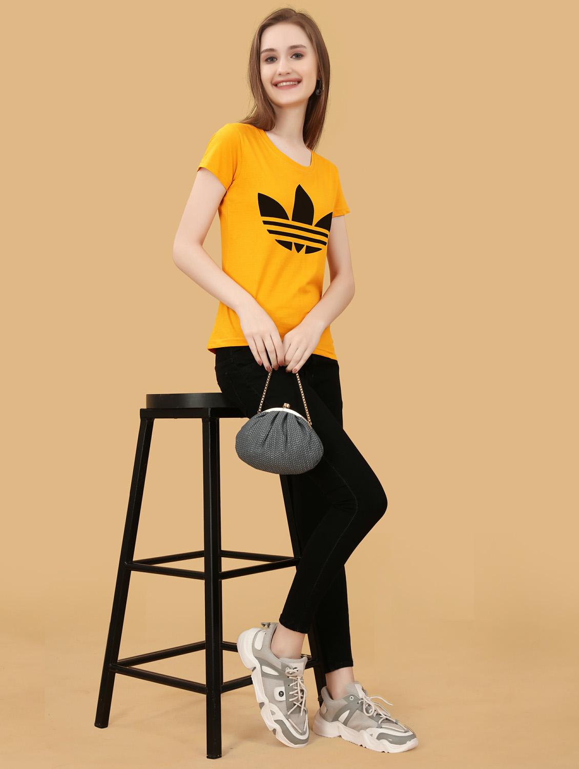 round neck printed t-shirt - 20396673 - Standard Image - 2