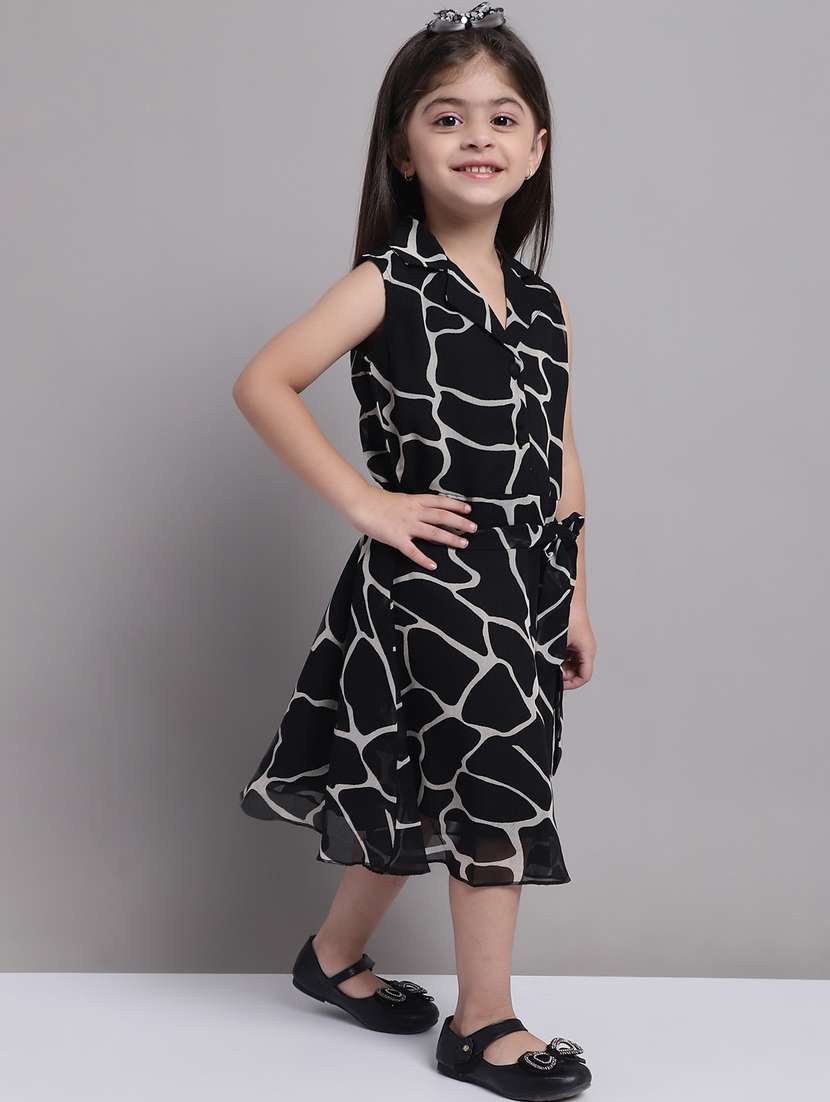 girls collared sleeveless frock - 20397152 -  Standard Image - 2