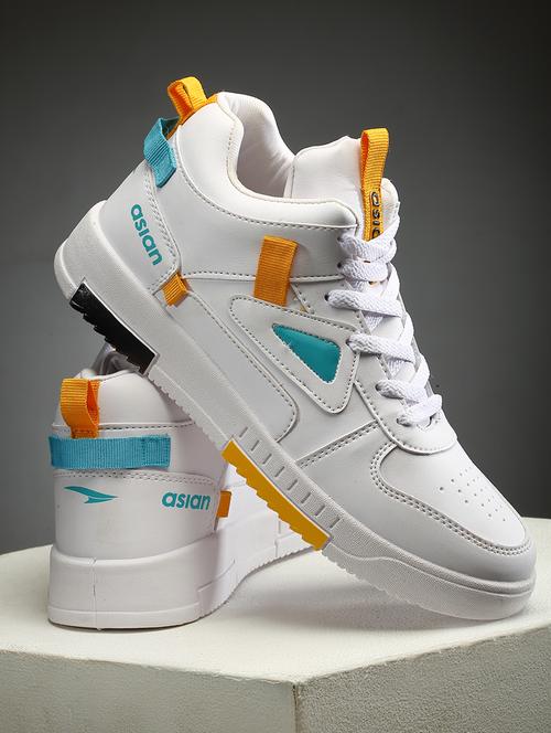 men lace up sneakers - 20397168 -  Standard Image - 0