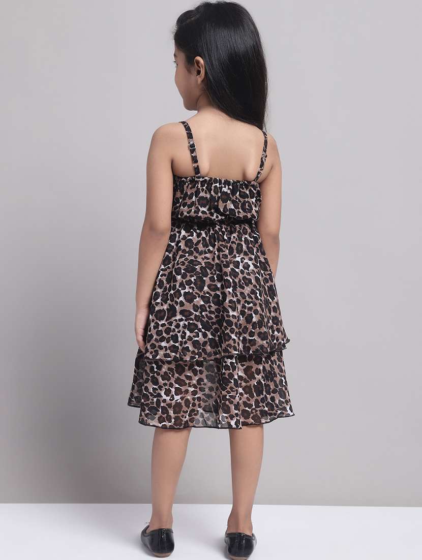 girls shoulder strap sleeveless frock - 20397186 -  Standard Image - 2