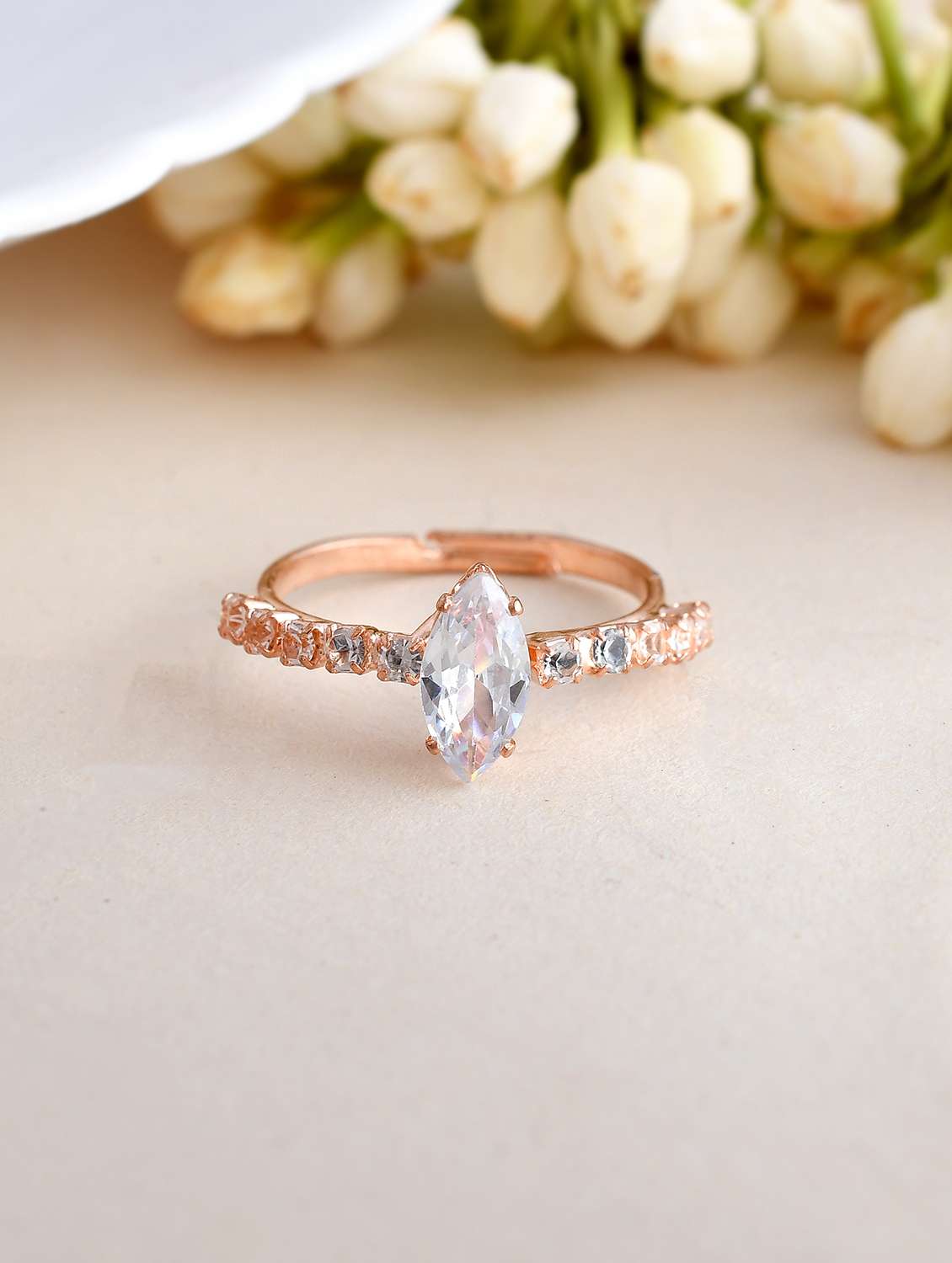 gold stainless steel finger  ring