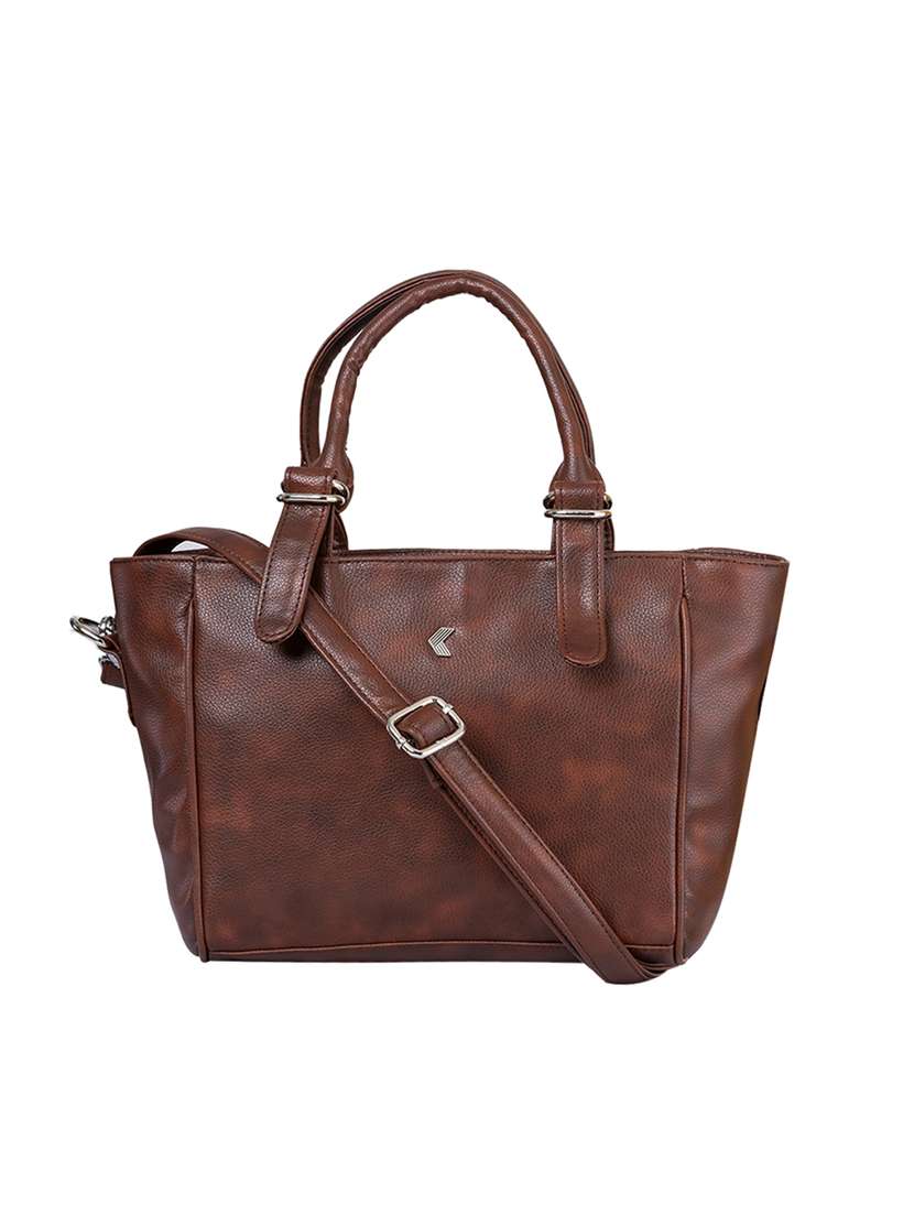 women texture leatherette handbag