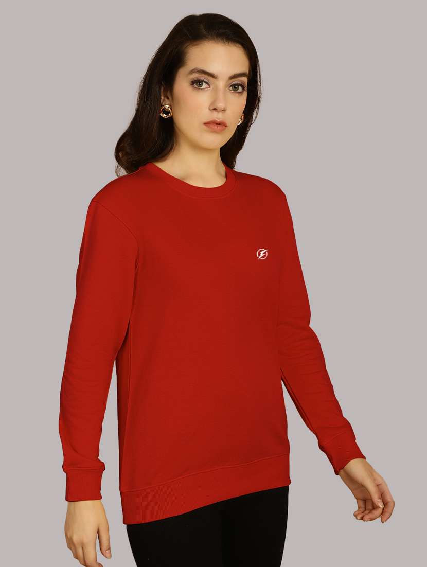 women's plain sweatshirt - 20405536 -  Standard Image - 2