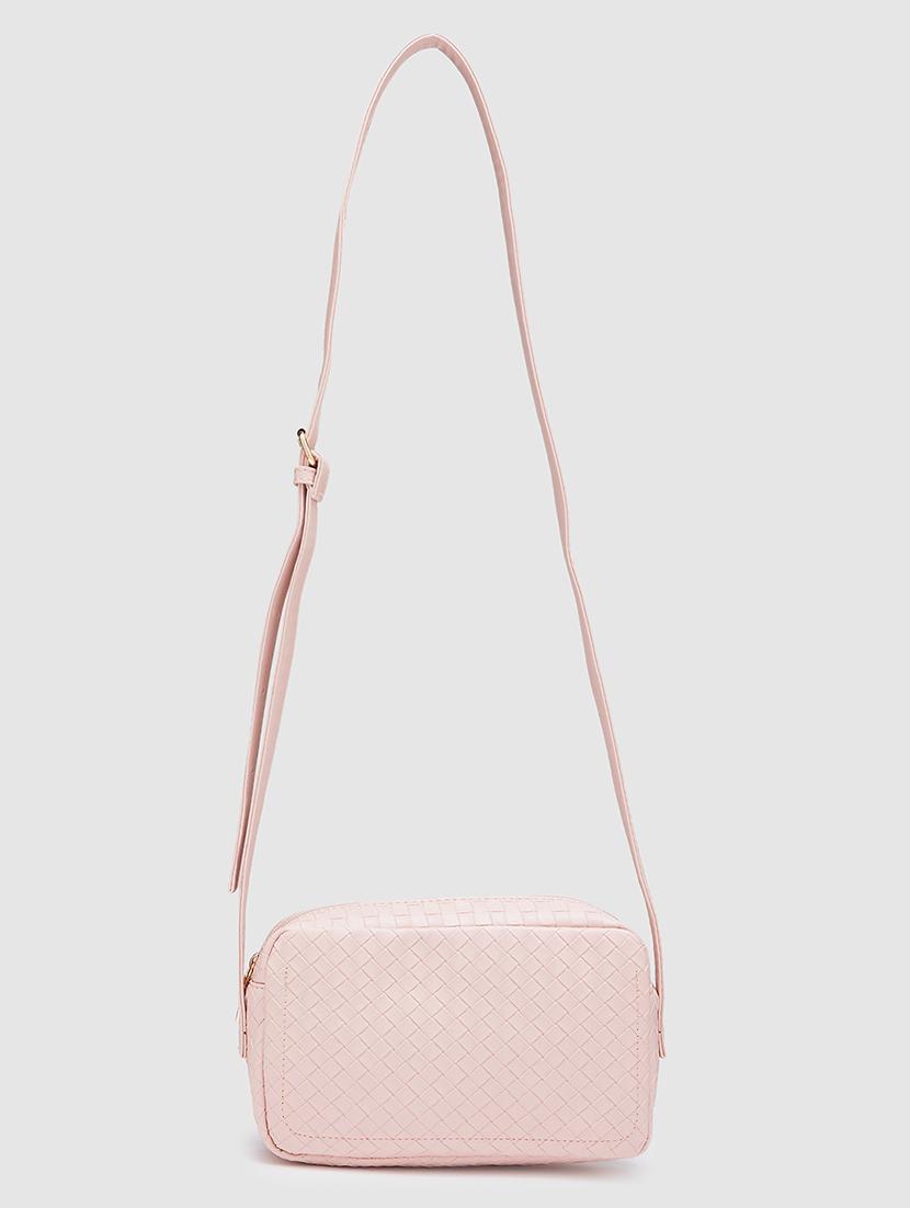 women textured pu leatherette regular sling bag - 20405826 - Zoom Image - 0