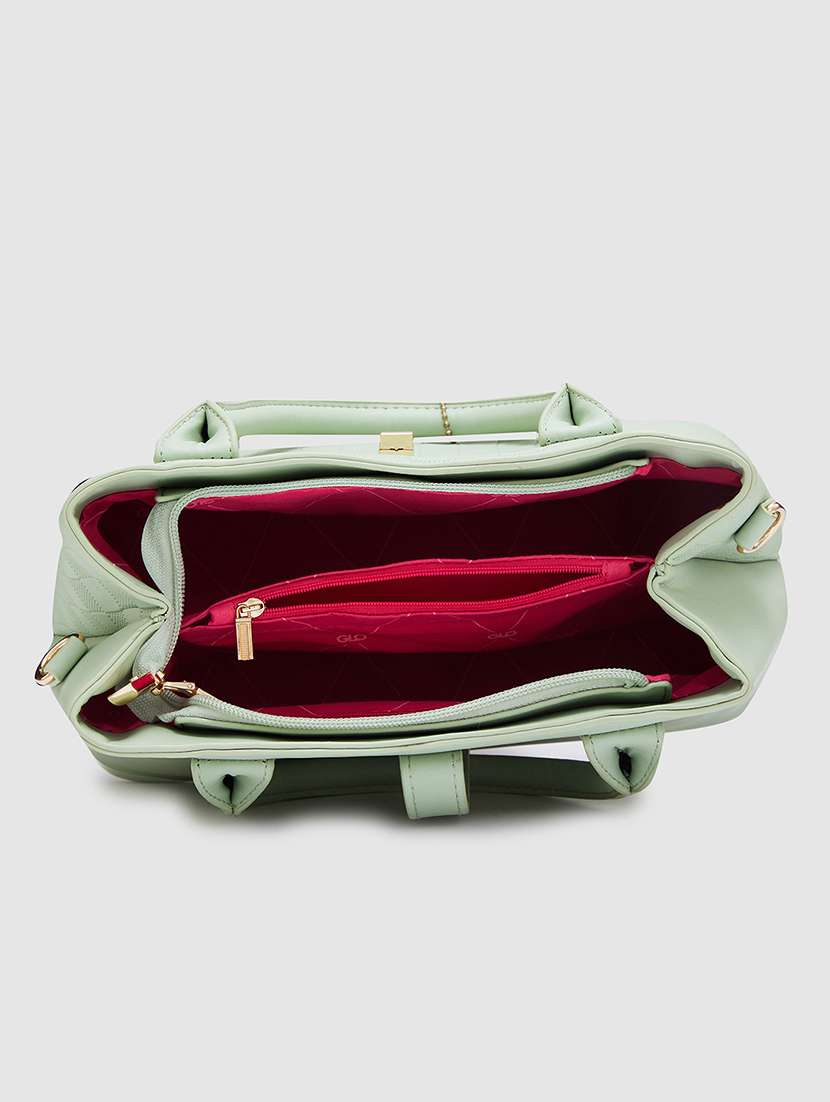 women texture leatherette handbag - 20405834 -  Standard Image - 2