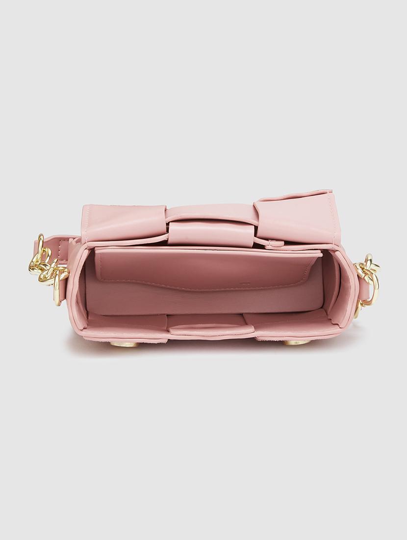 women texture leatherette handbag - 20405850 - Standard Image - 2