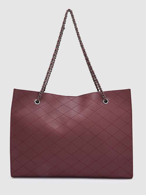 women texture leatherette handbag - 20405851 -  Standard Image - 0