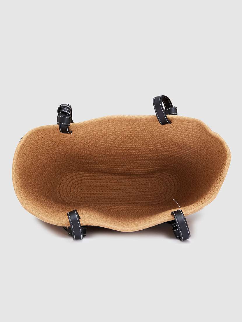 women texture leatherette handbag - 20405852 - Standard Image - 2