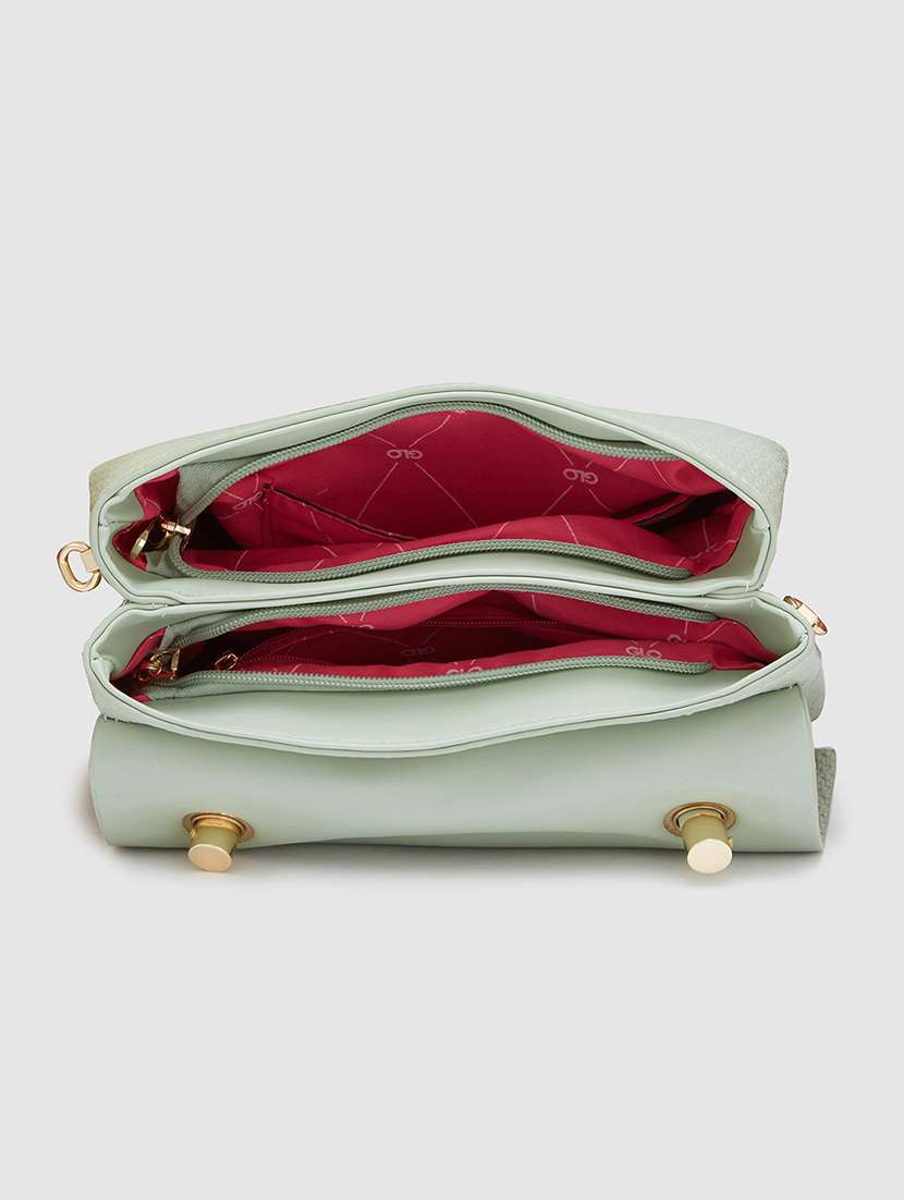 women texture leatherette handbag - 20405854 -  Standard Image - 2