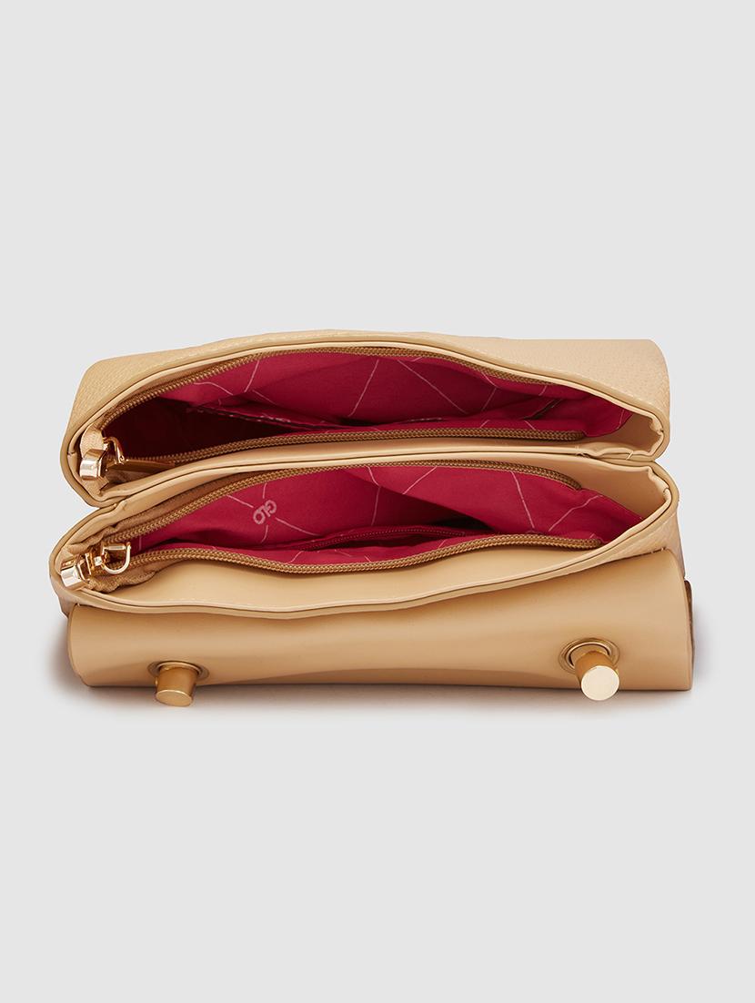 women texture leatherette handbag - 20405855 - Standard Image - 2