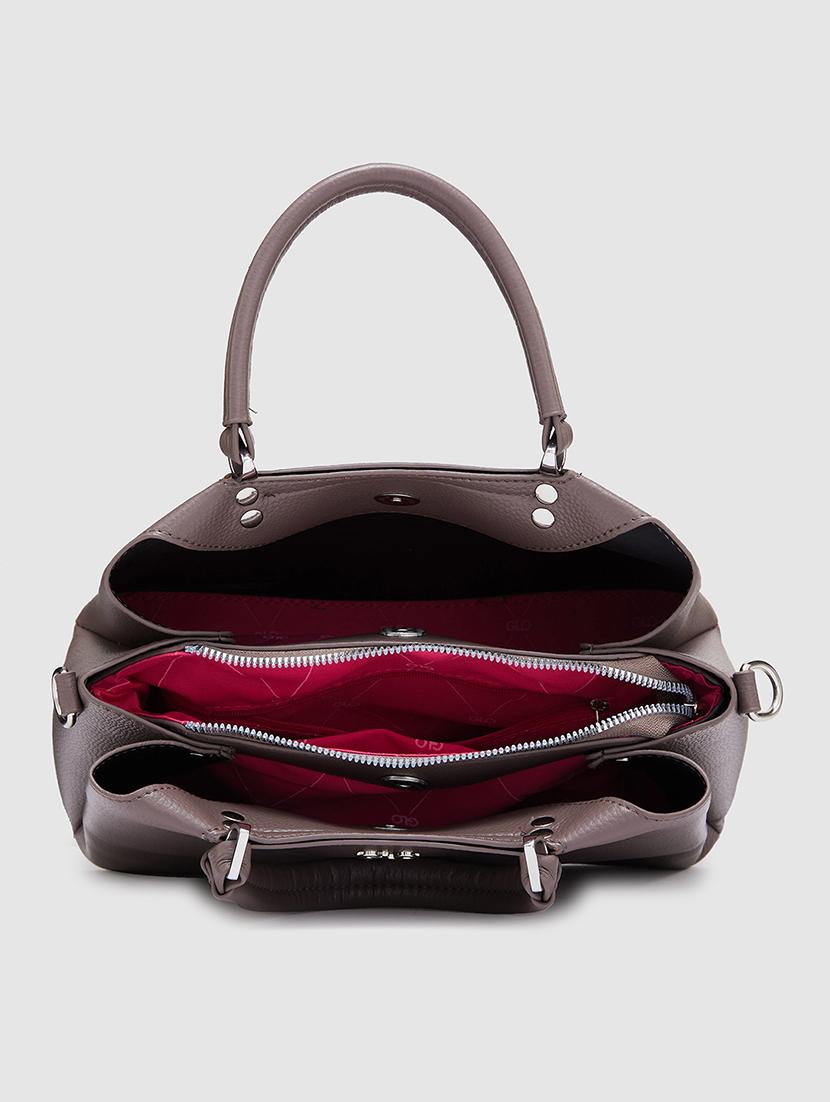 women texture leatherette handbag - 20405860 - Standard Image - 2