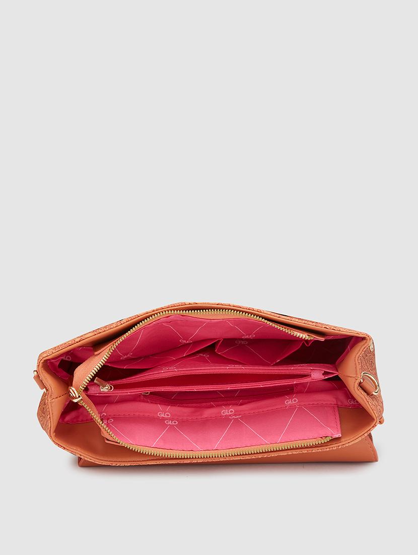 women texture leatherette handbag - 20405870 - Standard Image - 2