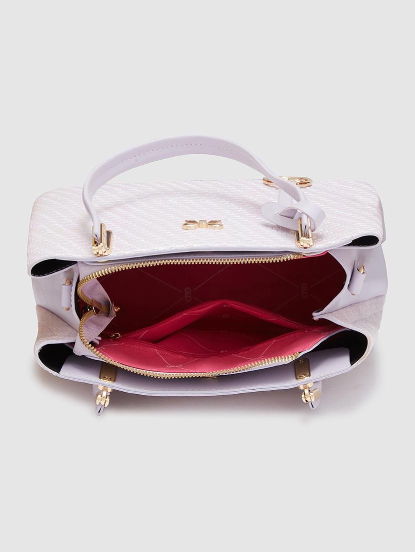 women texture leatherette handbag - 20405871 - Standard Image - 2