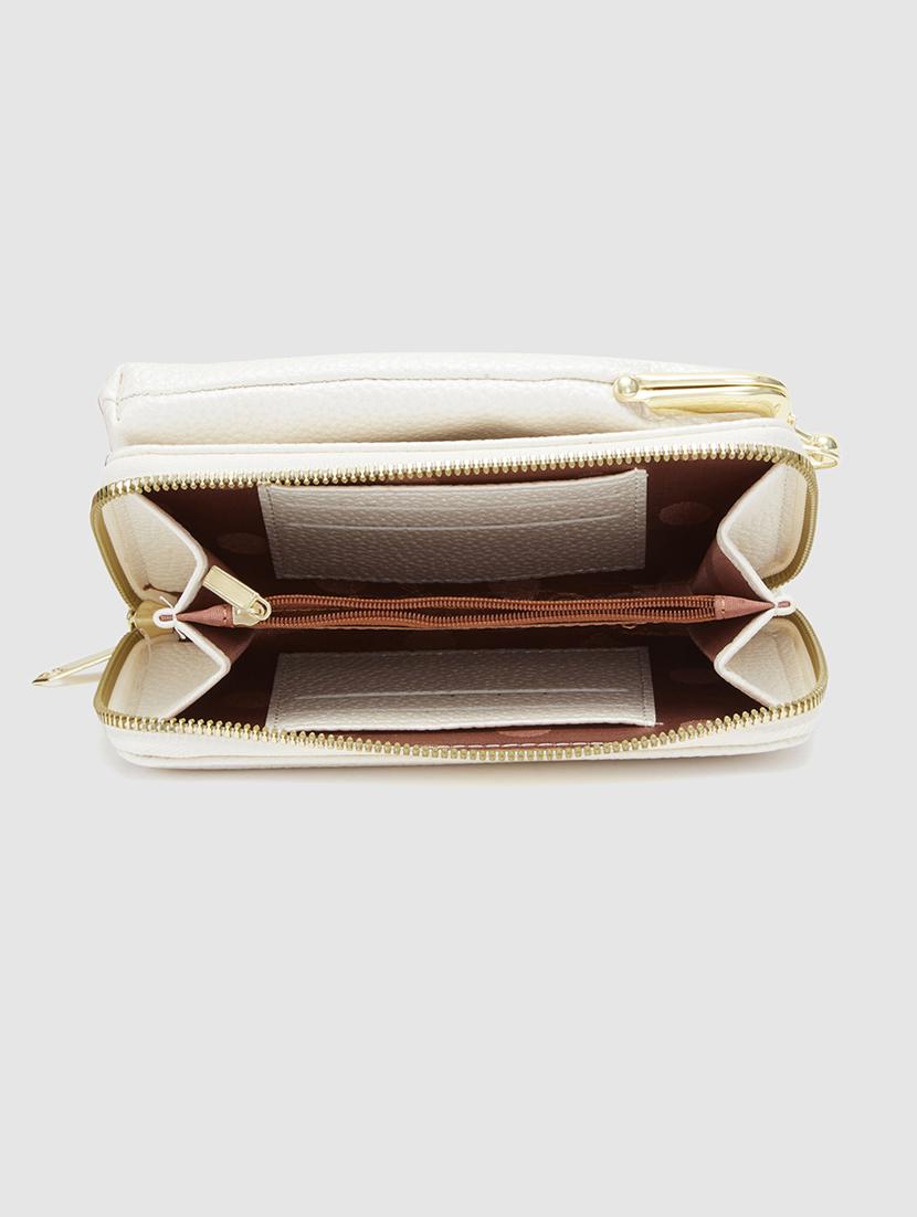 women texture leatherette sling bag - 20405883 - Standard Image - 2