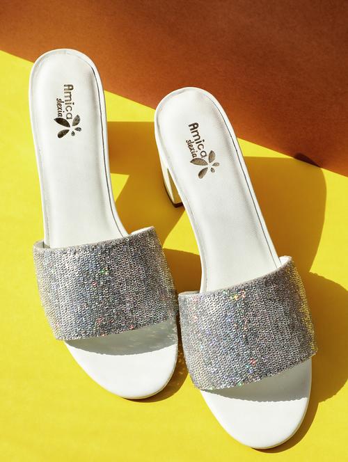 women embellished ethnic sandals - 20406738 - Standard Image - 0