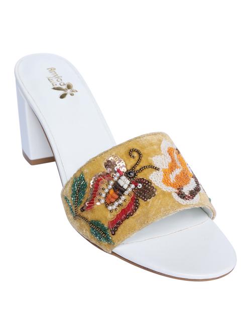 women embellished ethnic sandals - 20406750 -  Standard Image - 0