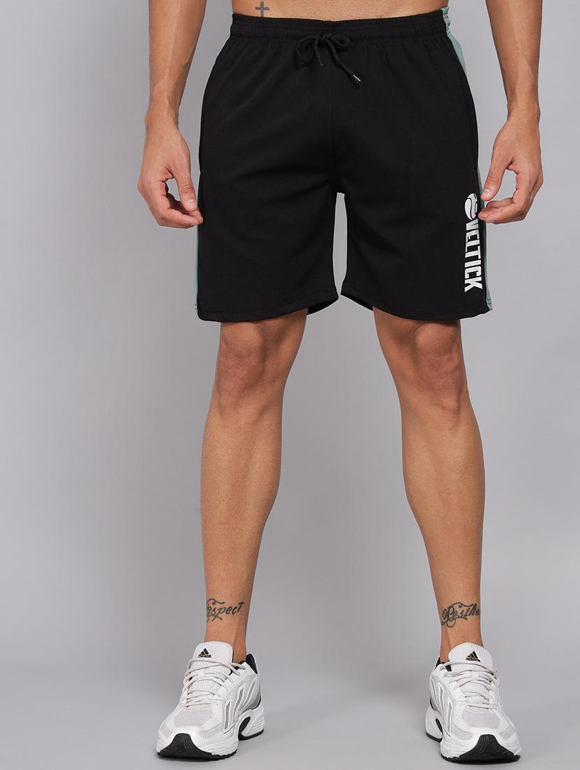 men mid rise typographic printed shorts - 20409233 -  Zoom Image - 0
