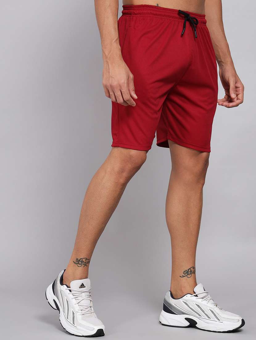 men mid rise typographic printed shorts - 20409239 -  Standard Image - 2