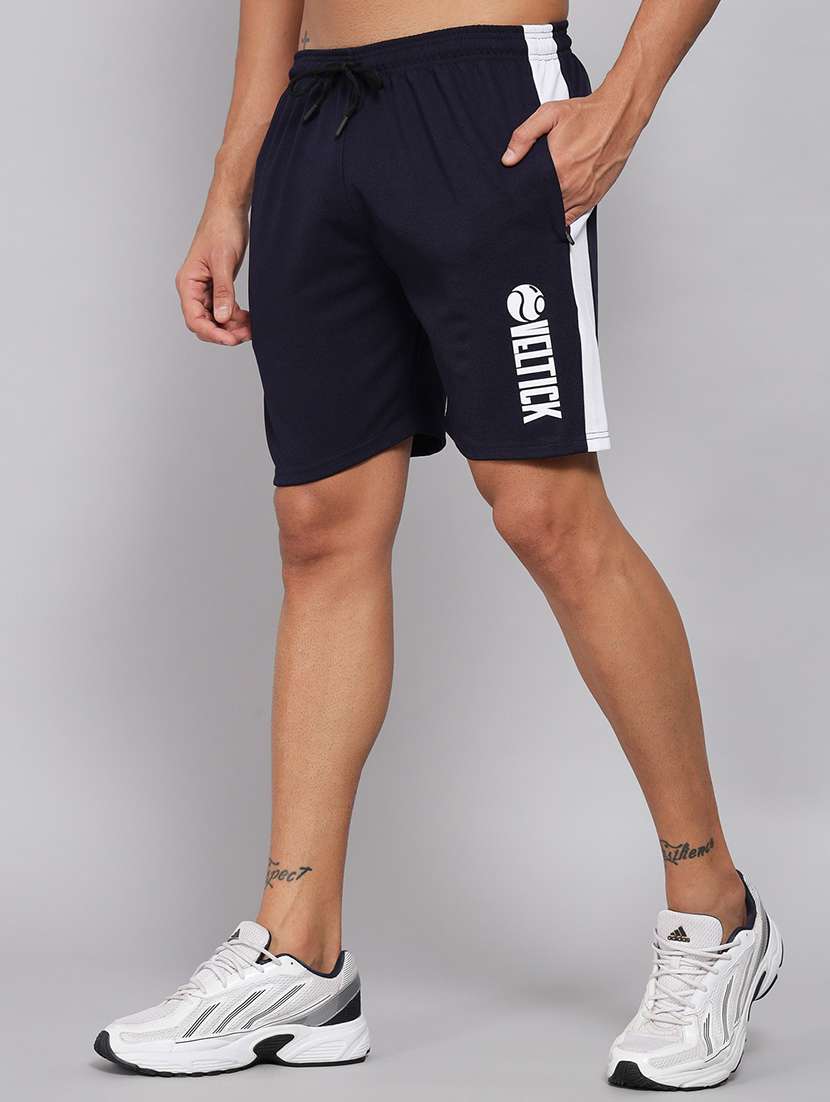 men mid rise typographic printed shorts - 20409242 - Standard Image - 2