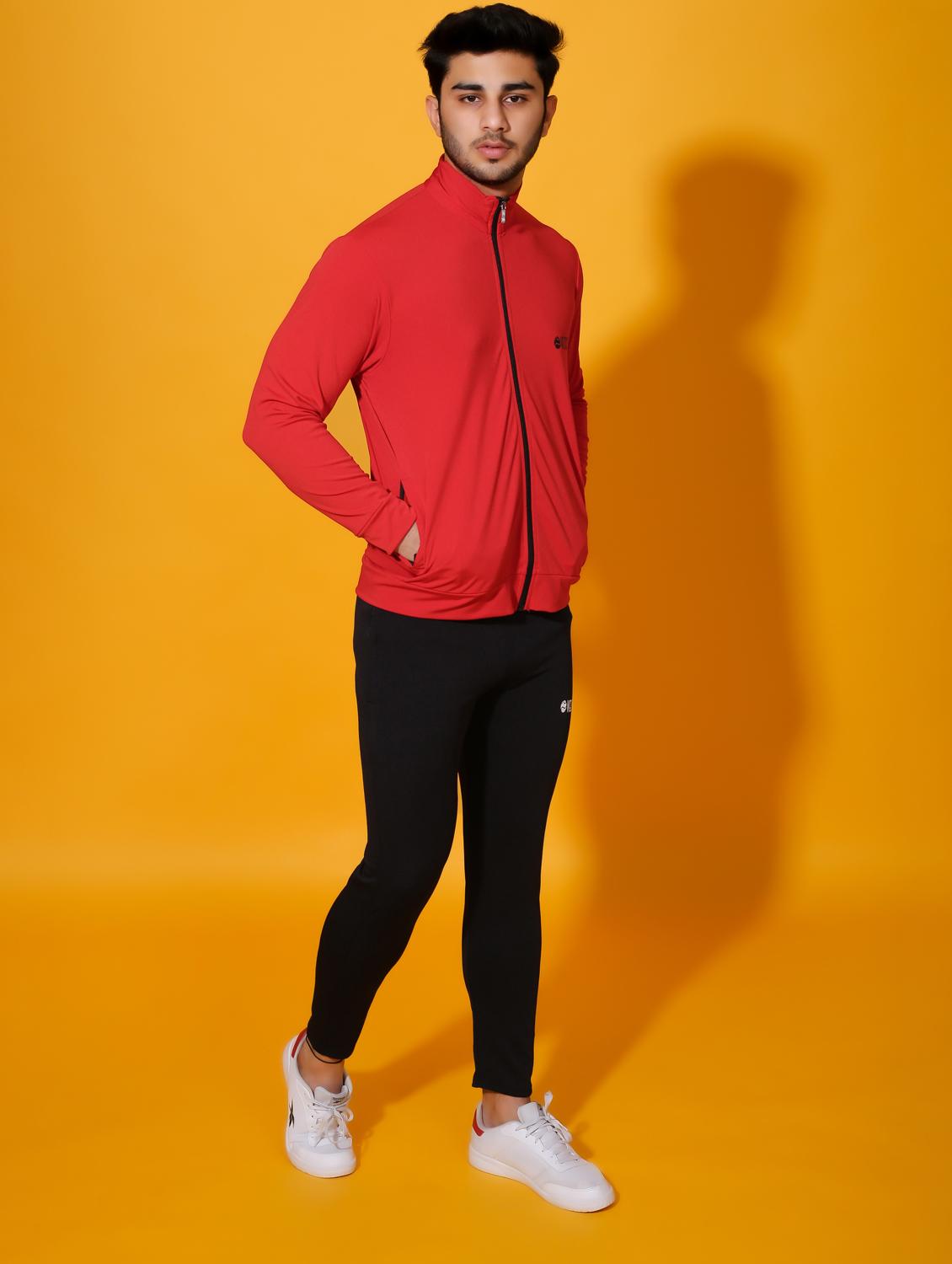 multi color solid ankle length track suit - 20409291 - Standard Image - 2