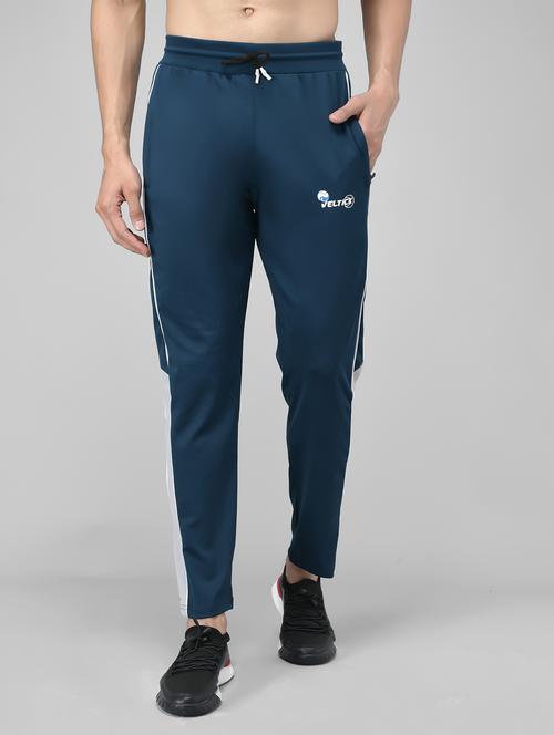 men's color block ankle length track pant - 20409336 - Standard Image - 0