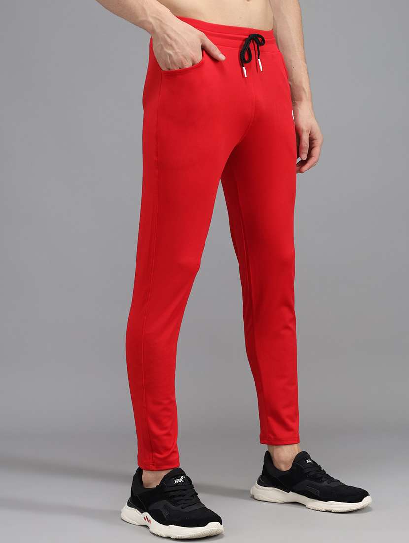 men's solid ankle length track pant - 20409338 -  Standard Image - 2
