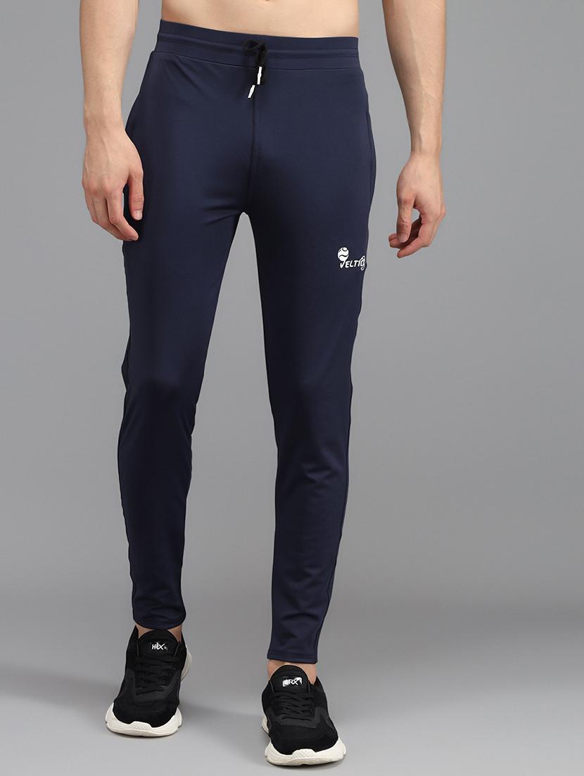 men's solid ankle length track pant - 20409340 -  Zoom Image - 0