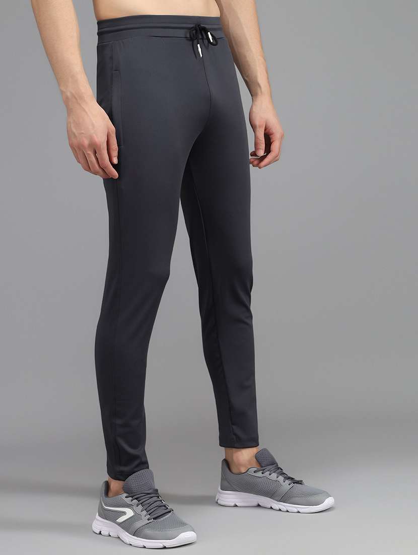 men's solid ankle length track pant - 20409344 -  Standard Image - 2