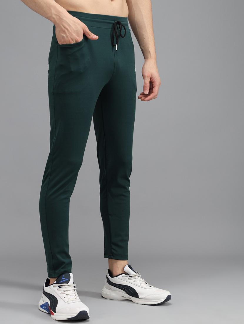 men's solid ankle length track pant - 20409346 - Standard Image - 2