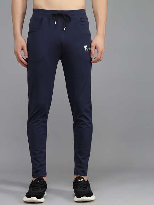 men's solid ankle length track pant - 20409350 -  Standard Image - 0