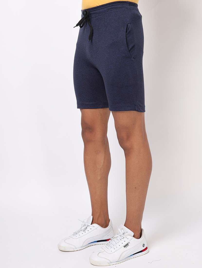 Men Pack Of 2 Solid Shorts - 20410138 -  Standard Image - 2