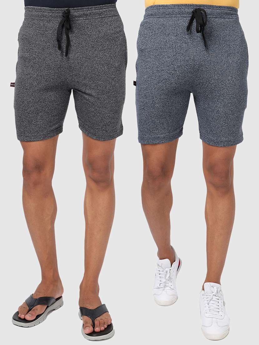 men pack of 2 solid shorts