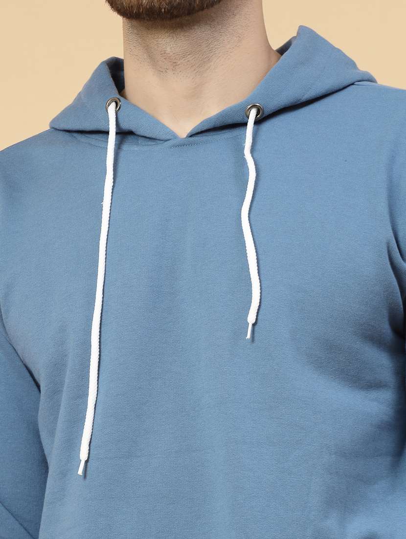 men long sleeved solid sweatshirt - 20410887 - Standard Image - 7