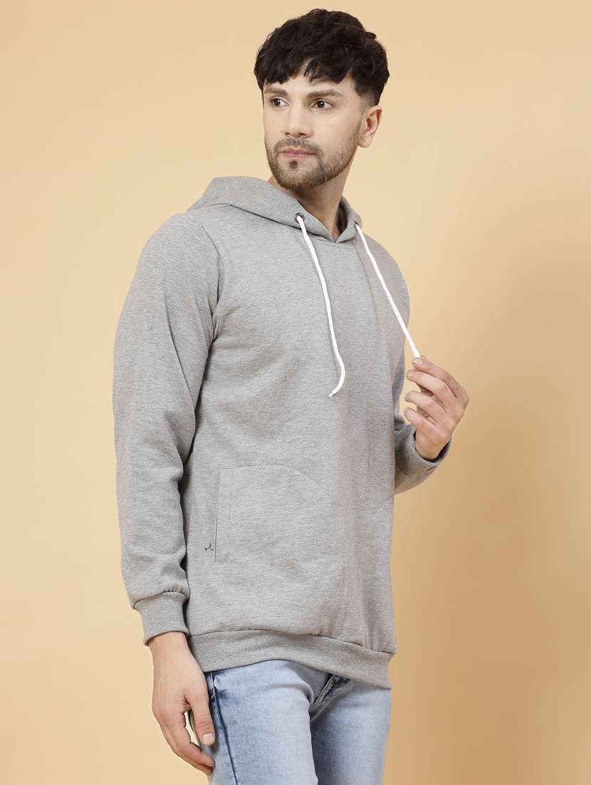 men long sleeved solid sweatshirt - 20410888 -  Standard Image - 2
