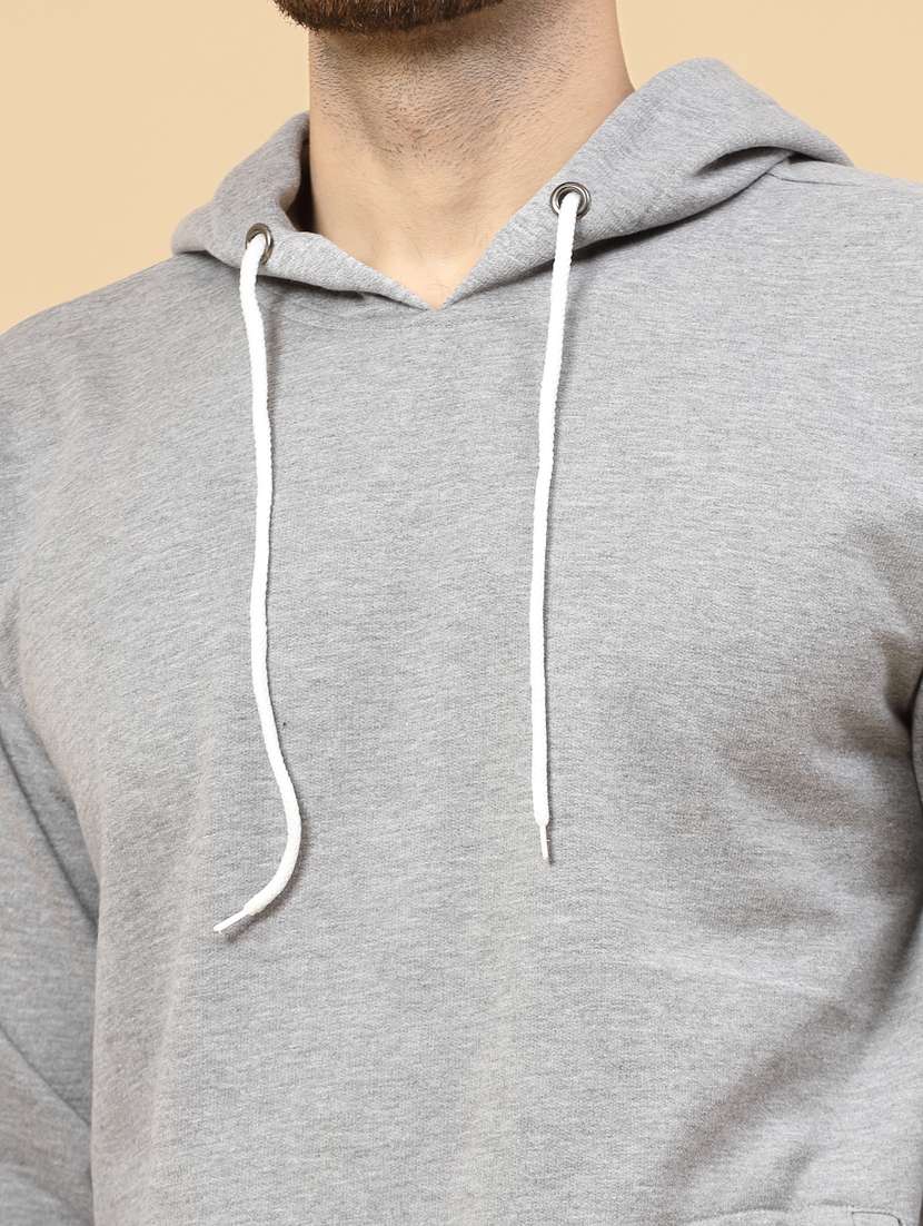 men long sleeved solid sweatshirt - 20410888 -  Standard Image - 7