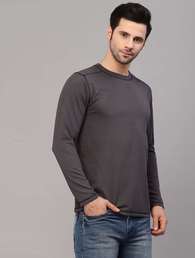 men long sleeved solid sweatshirt - 20410928 - Standard Image - 2